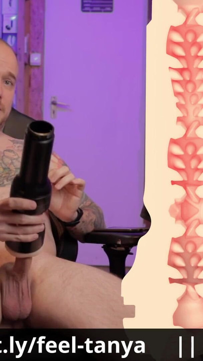 Powerful moment from "Testing the new Tanya Tate stroker with my immersive interactive VR virtual sex contraption"