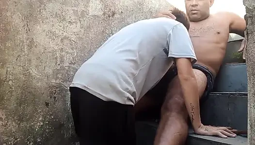Merdivenlerde %100 anal ile sadakatsiz koca