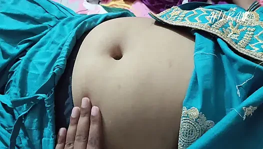 PENIS INSERT IN NAVEL AND HUGE BELLY NAVEL FORPLAY !