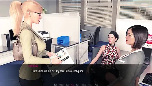 Jessicao'neil si lesbian #2 - jessica melihat heather dan christian lagi asik ngentot