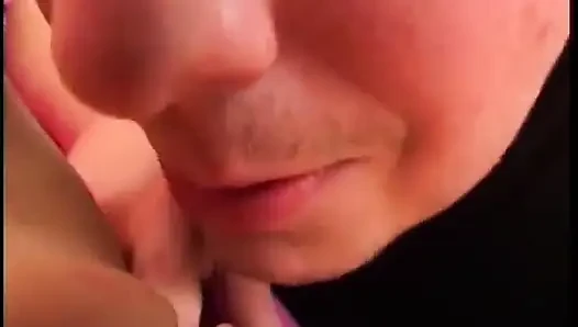 Blonde is playing with toys for him and only him