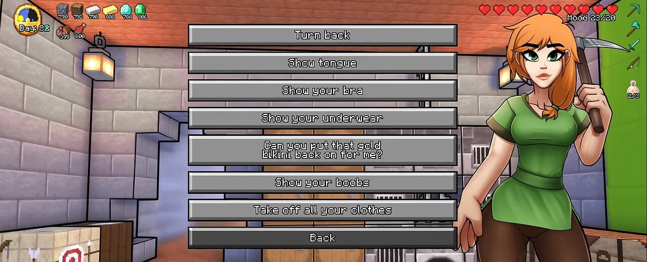 Minecraft Horny Craft - Part 41 Alex Lesbian Love by Loveskysanhentai