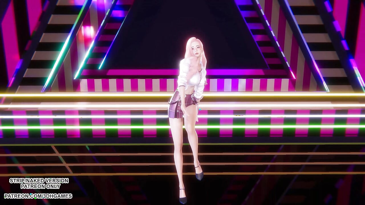 MMD NewJeans - ASAP - Seraphine Sexy Kpop Dance League of Legends Hentai Necenzurirano 4K 60FPS