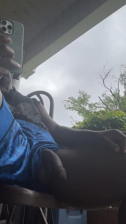 I Got Up Early In The Morning Just So I Can Have A Gooning Session On The Front Porch With Me Nutting | Clip 1