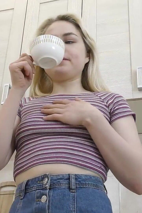 Maya Stone Loves to Get Naked and Rub Her Pussy for Us