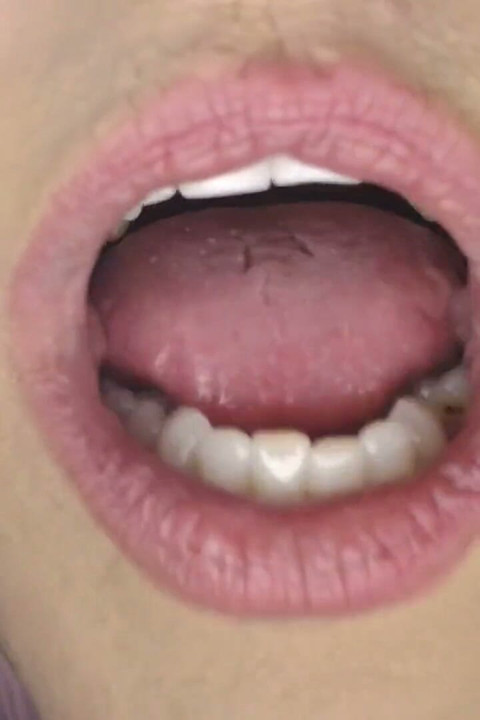 Tongue Twisting Flipping Slapping Closeup Rapid Slap