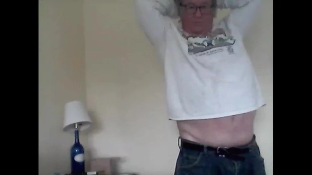 Daddy cums on cam
