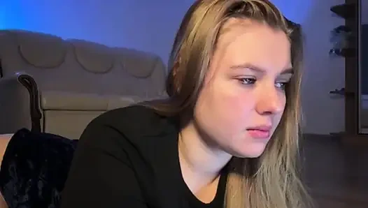 Jucielussie bouncing natural tits and fingering in doggystyle