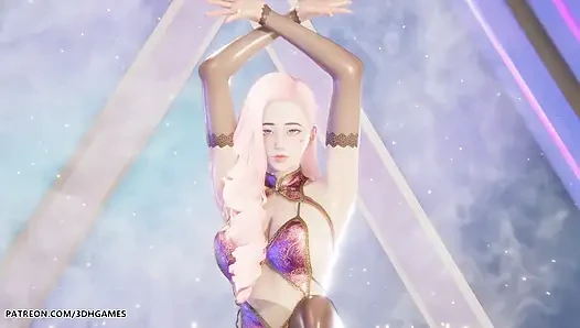 Mmd Minnie - Cherry Sky - Seraphine Sexy Striptease