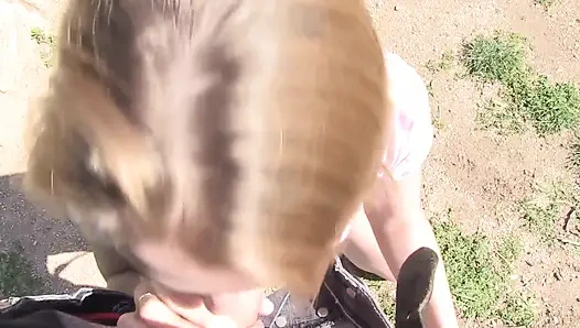 Секс на улице + анальный секс с шаловливой Pamela Sanchez