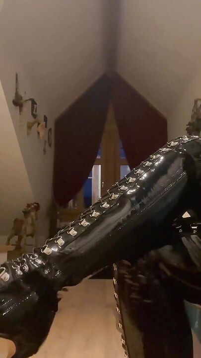 Pvc Giaro Laced Boots