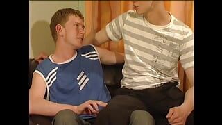 East European Twink Couple in Raw Afternoon Fuck