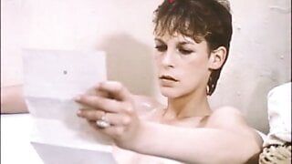 Jamie Lee Curtis follando en la película de cartas de amor