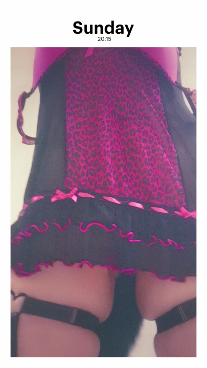 Home alone and dressed like a fucking whore, wish a bunch of filthy older guys would break in & have there wicked way with me