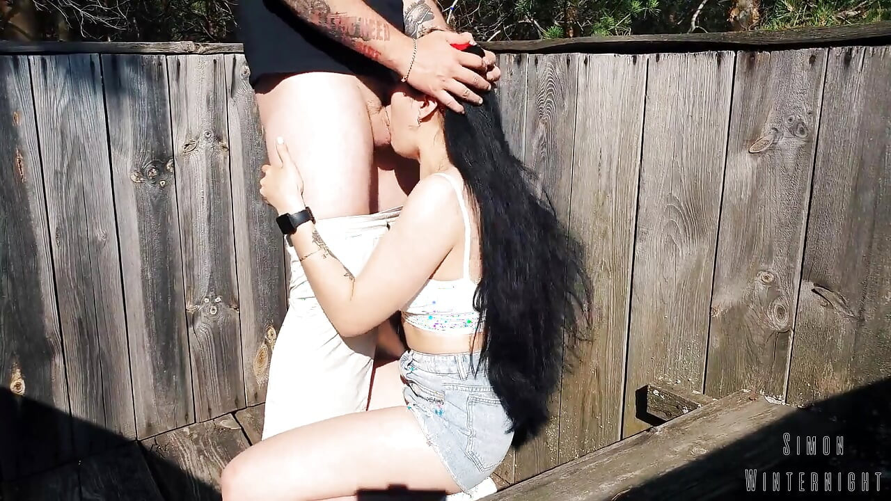 Behind the Scenes - Blowjob, Facefuck & Cum in Throat