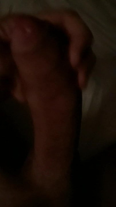 Playing with my cock