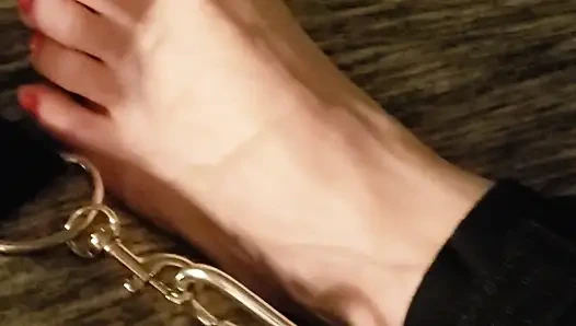 50 year old bound cumslut Wife