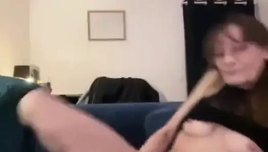 Stiletto Nude and Dildo