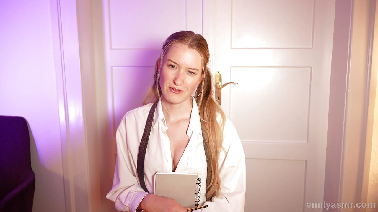 Nerdy College Girl Wants You In The School Bus - ASMR Roleplay