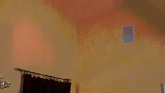 Azgın adam karısını oturma odalarında erotik sert seksle ödüllendiriyor