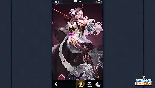 EP4, хуй или угощение! Сексуальное счастье с вампиром! Четвертое видео, разблокированное - последняя H-сцена Olivia