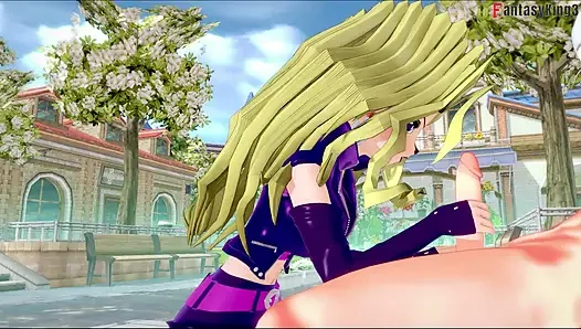 Mai Valentine blowjob - Yu Gi Oh