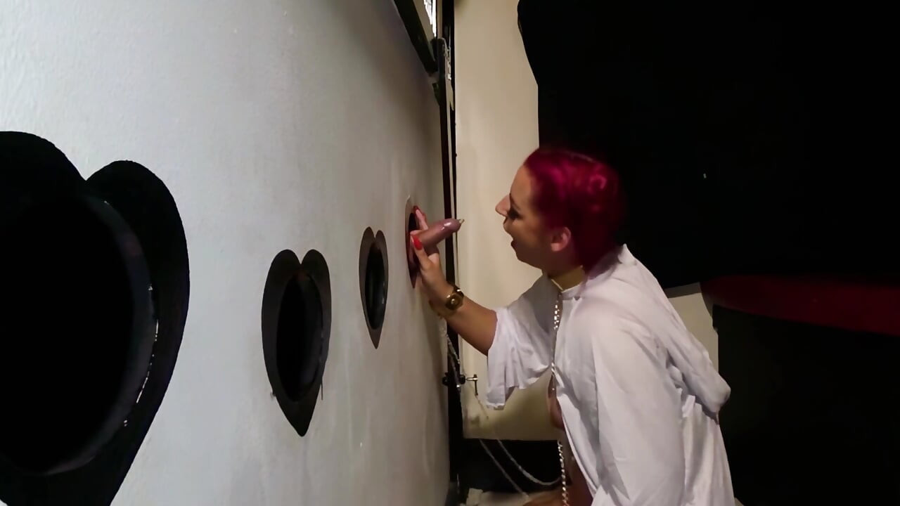 Cheri Pi - Double Feature - Latex Fuck & Suck - 3 Glory Hole Scenes