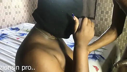 Трах чернокожей с большой задницей в домашнем видео