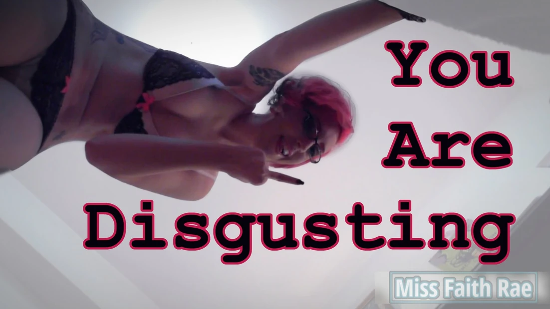 You Are Disgusting - Preview - REMASTERED - Women Looking Down Loser Humiliation SPH Femdom POV - Click the link above for the