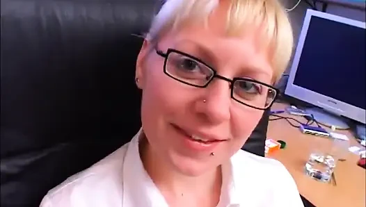 Lavandra May Hot Blond That Looked so Shy at First!