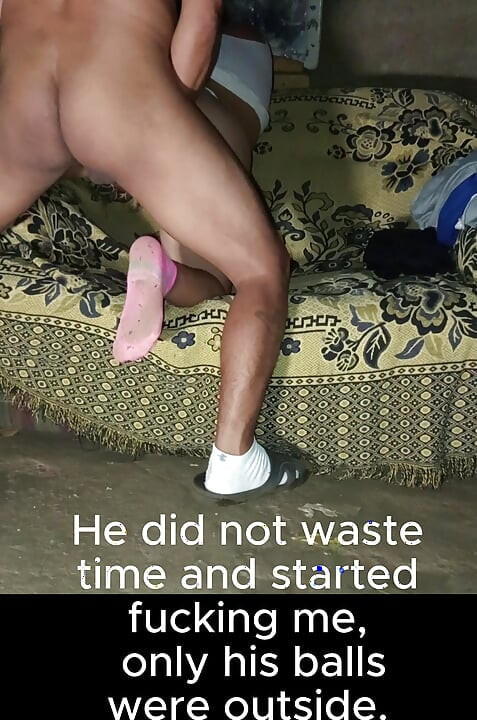 Squeezing the cum out of my brother-in-law's balls.