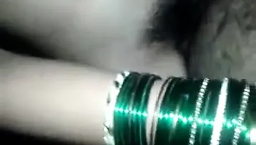Hot hindu bhabhi fucked by her muslim man in her own house