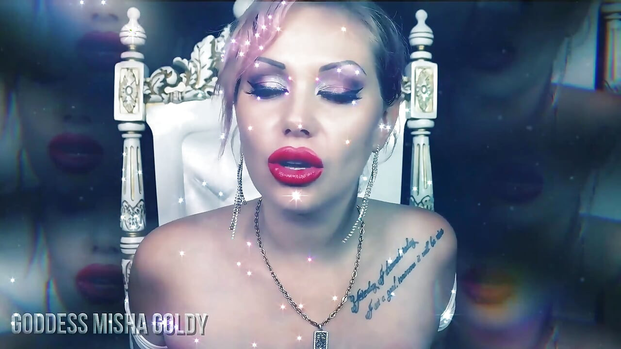 Power of my domination! Even at a big distance, you are completely mine!