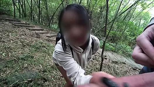 DICK FLASH IN PARK. A stranger caught me jerking off and helped me cum