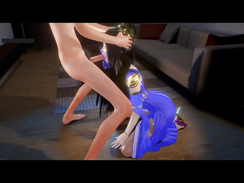 アニメ版テンプテーションクイーン:ゴッデス・アウェイツ - 3Dアニメーション変態