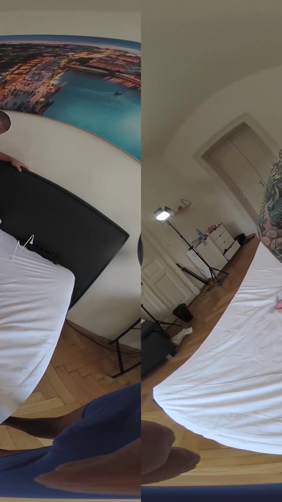 Momento memorável de "Katarina Rina - Tan Teen W Massive Ass Can Stop Cumming In Monster Cock Threesome - Vr Part"