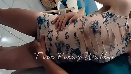 Sensual Touch in the Hall Way Part2