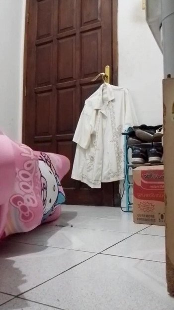 Emotional moment from "Hello Kitty Swimsuit Hogtied Hijab"