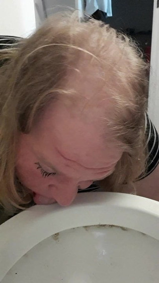 Hannah is a dirty toilet bitch