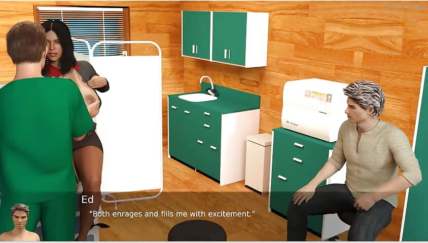 Project Hotwife - Merry's Doctor Visit and Male Doctor Holding Her Big Breast