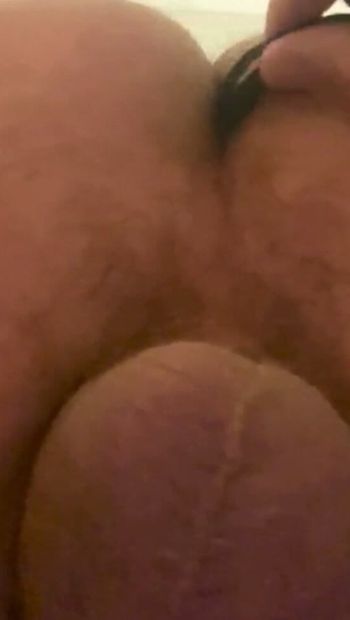 Pulling wife's thong out of my arse