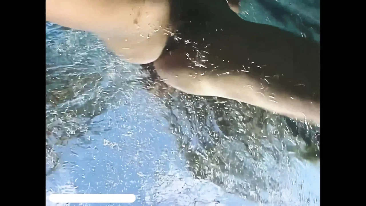 Swimming with Autumn Jade and her huge tits, upscaled to 4K