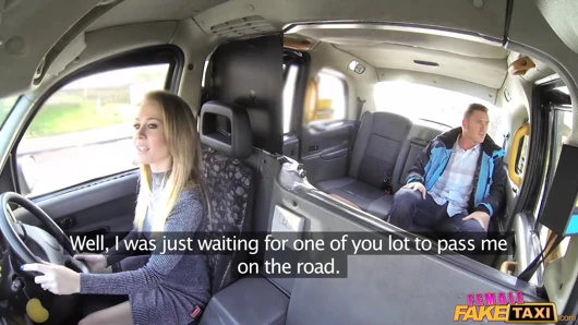 Female Fake Taxi - Horny Taxi Driver Rides Big Cock