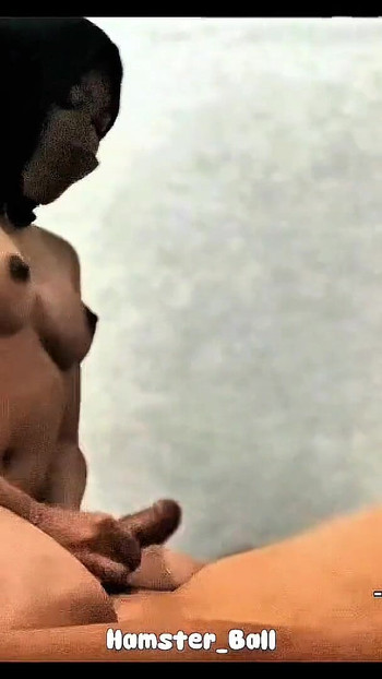 Latest POV Cam Video of a Malay Hijab Handjobbing My Big Cock | Clip 2