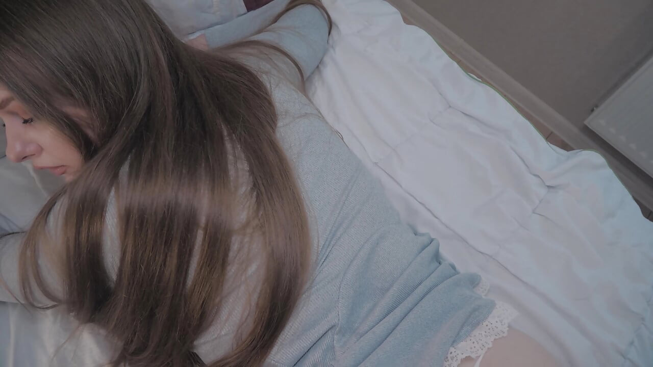 The Step Daddy Caught His Step Daughter With a Dildo in Her Pussy, She Wants To Be Punished For It And He Fucked Her