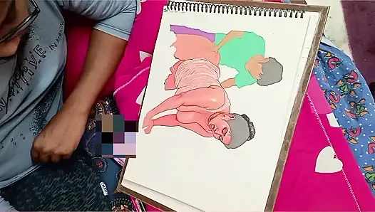 Seorang wanita desa India yang seksi tapi malang meniduri penjual sayuran untuk membayar sayuran
