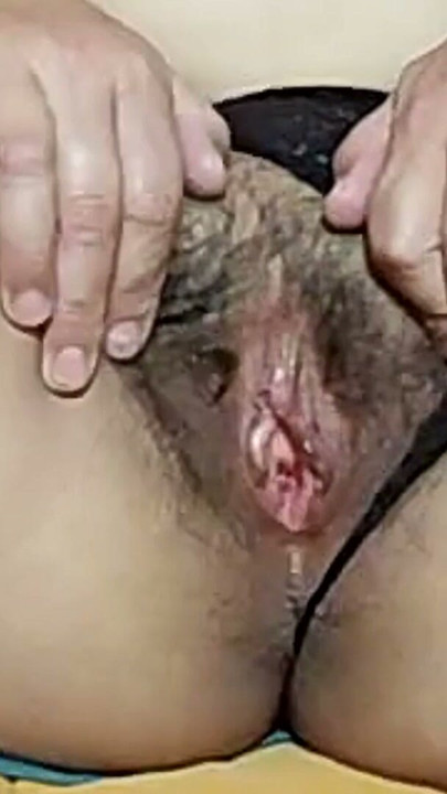 I show off my big hairy pussy after having fucked and I'm still excited, I need more cock | Clip 2