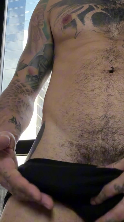 Giant Demon Lets Himself Be Seen Naked by Tiny Human