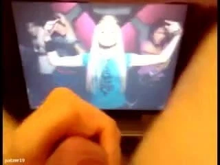 Avril Lavigne Laptop Cum Tribute (Girlfriend)