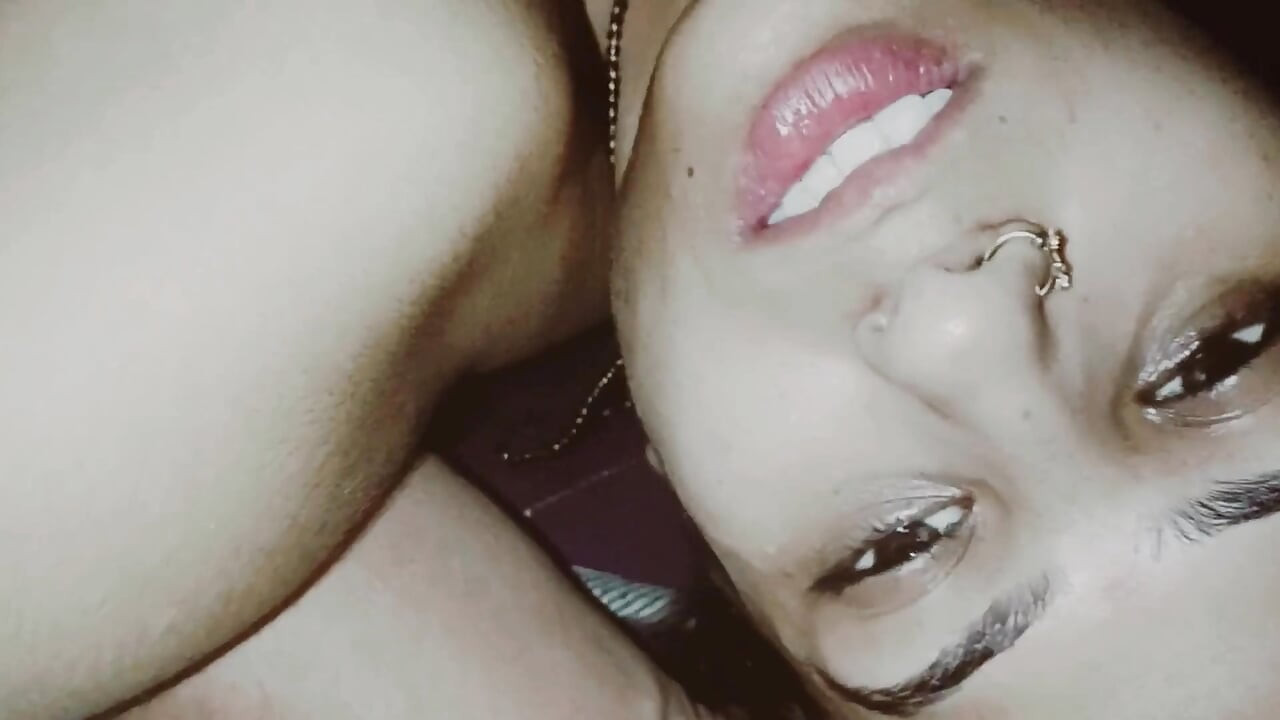 Latika smile and full enjoy with cock